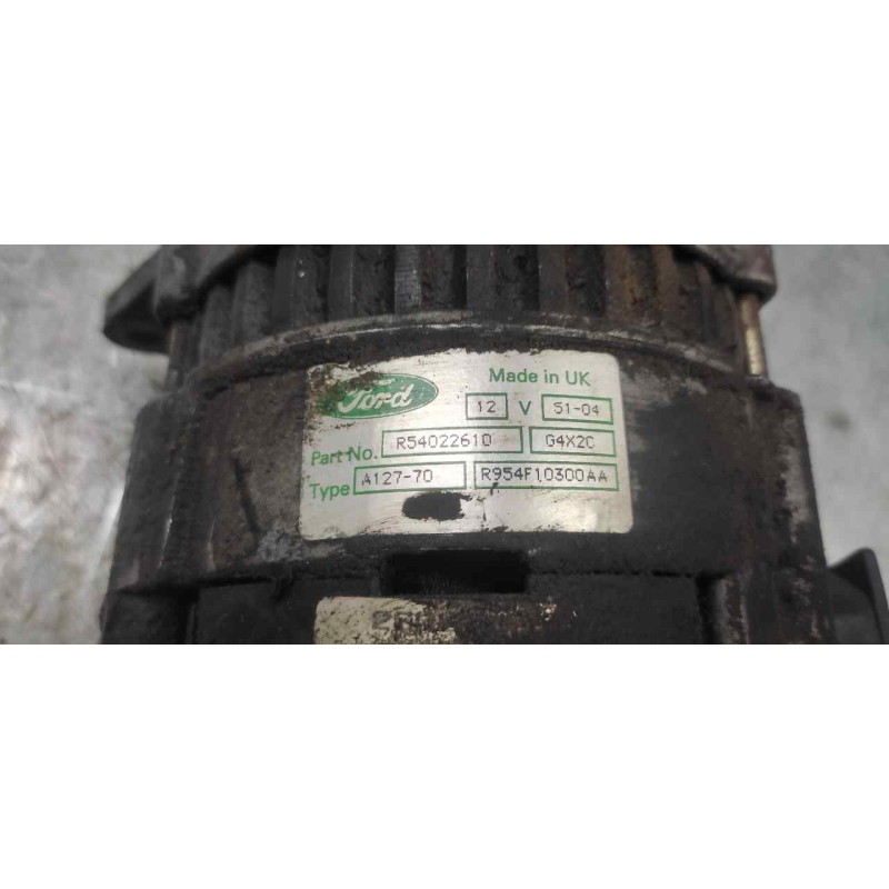 Recambio de alternador para ford transit, caja cerr. corto 95 2.5 td referencia OEM IAM R54022610 R954F10300AA - Blanco 3