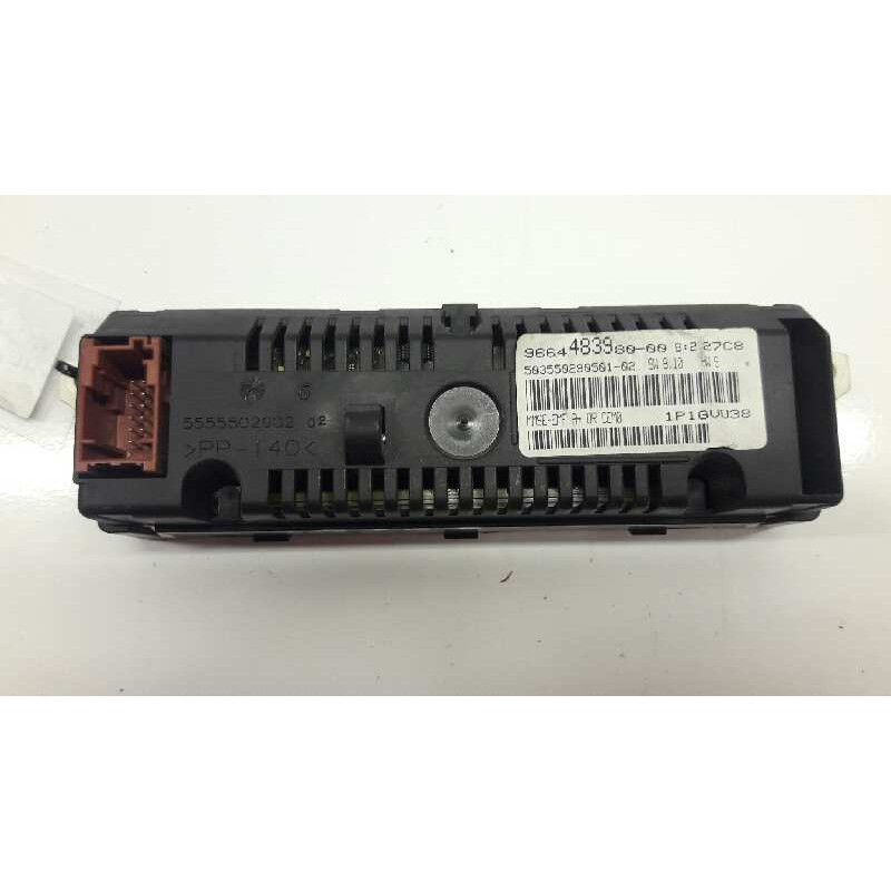 Recambio de pantalla multifuncion para peugeot 207 sw confort referencia OEM IAM 9664483980 - Blanco 3