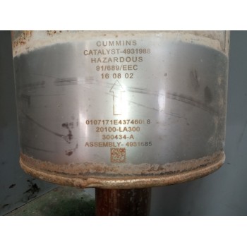 Recambio de catalizador para nissan trucks atleon 140 referencia OEM IAM 20100LA300  