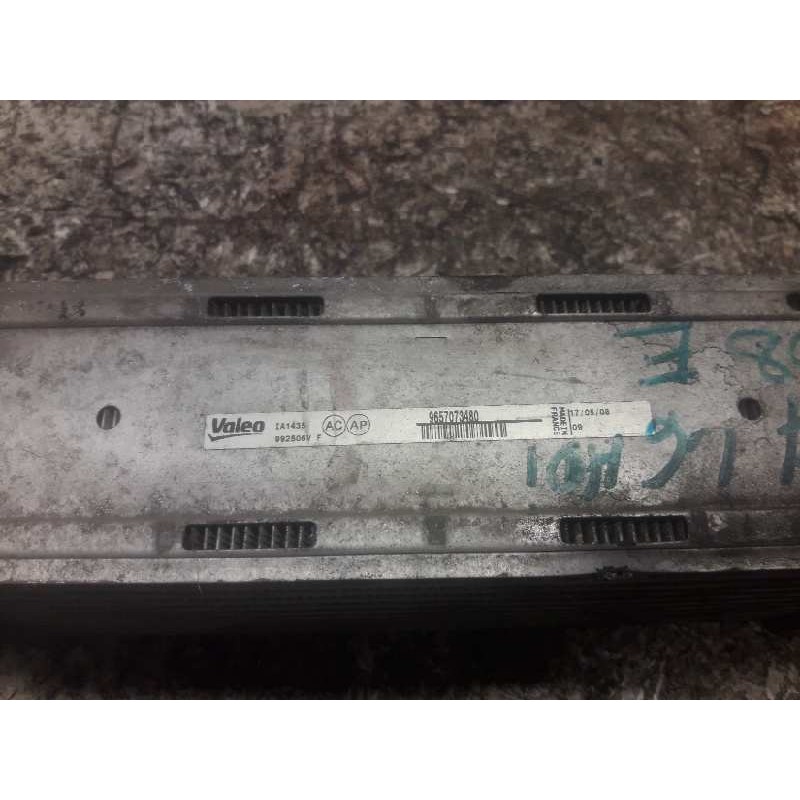 Recambio de intercooler para peugeot 407 business line referencia OEM IAM 9657073480 2