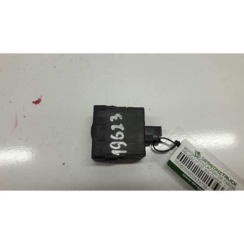 Recambio de boton regulacion de faros para peugeot 207 sw confort referencia OEM IAM 96384422XT - Blanco 2