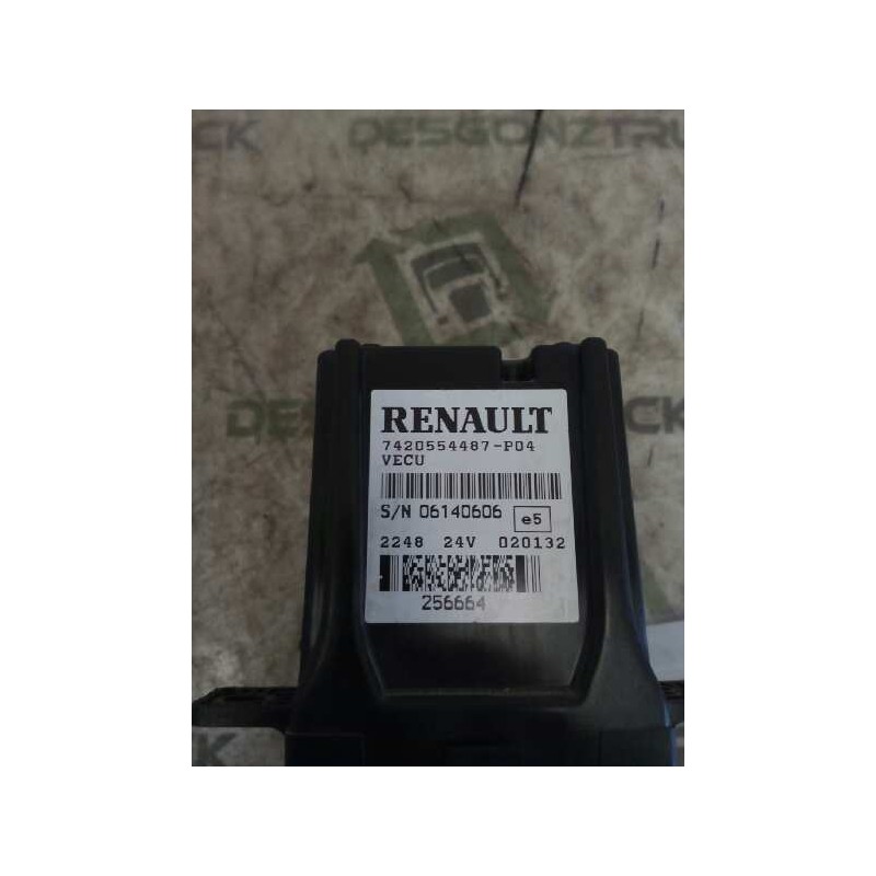 Recambio de modulo electronico para renault magnum ab 2005 cabina adel.tractor semirr. gv  4x2 4xx.18 gran espacio referencia OE - Blanco 3