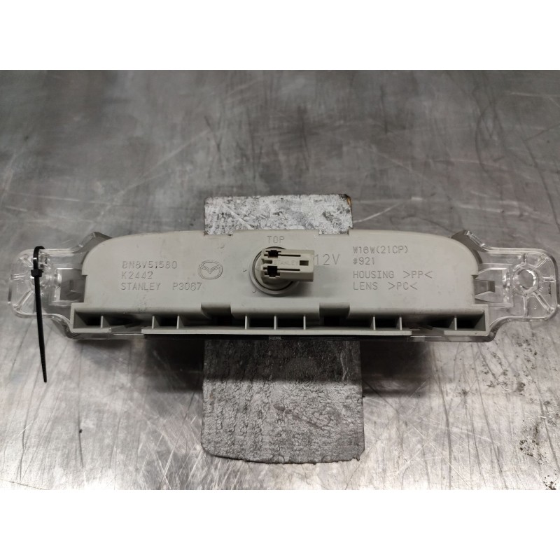 Recambio de luz central de freno para mazda 3 berlina (bk) 1.6 vvt active referencia OEM IAM p3067 - Negro 2