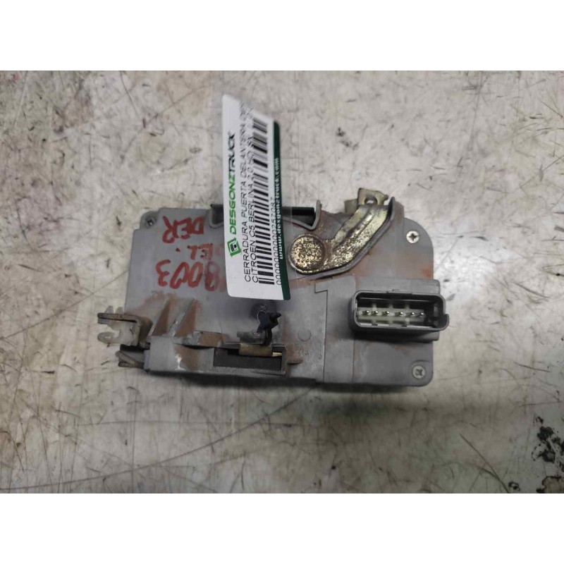Recambio de cerradura puerta delantera derecha para citroën c5 berlina 2.0 hdi sx referencia OEM IAM   6 PINS - Azul 2