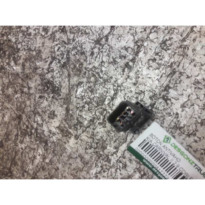 Recambio de boton antivaho para kia carnival ii 2.9 cdri ex referencia OEM IAM  6 PINS - Azul 2