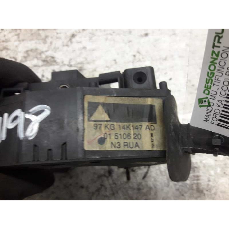 Recambio de mando multifuncion para ford ka (ccq) básico referencia OEM IAM 97KG14K147AD 01510620 - Verde 4