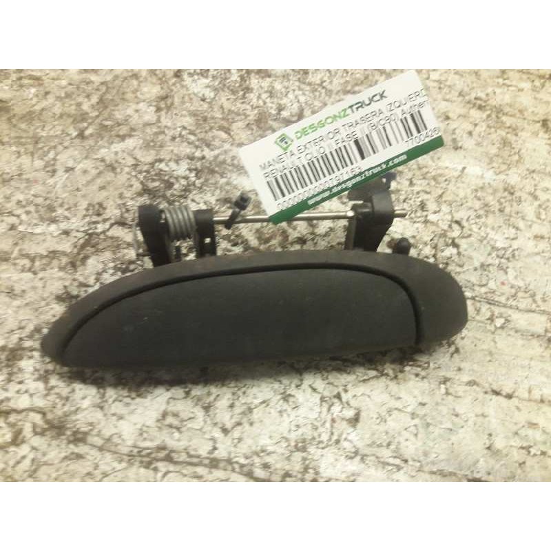 Recambio de maneta exterior trasera izquierda para renault clio ii fase ii (b/cb0) authentique referencia OEM IAM 7700426086 - Blanco