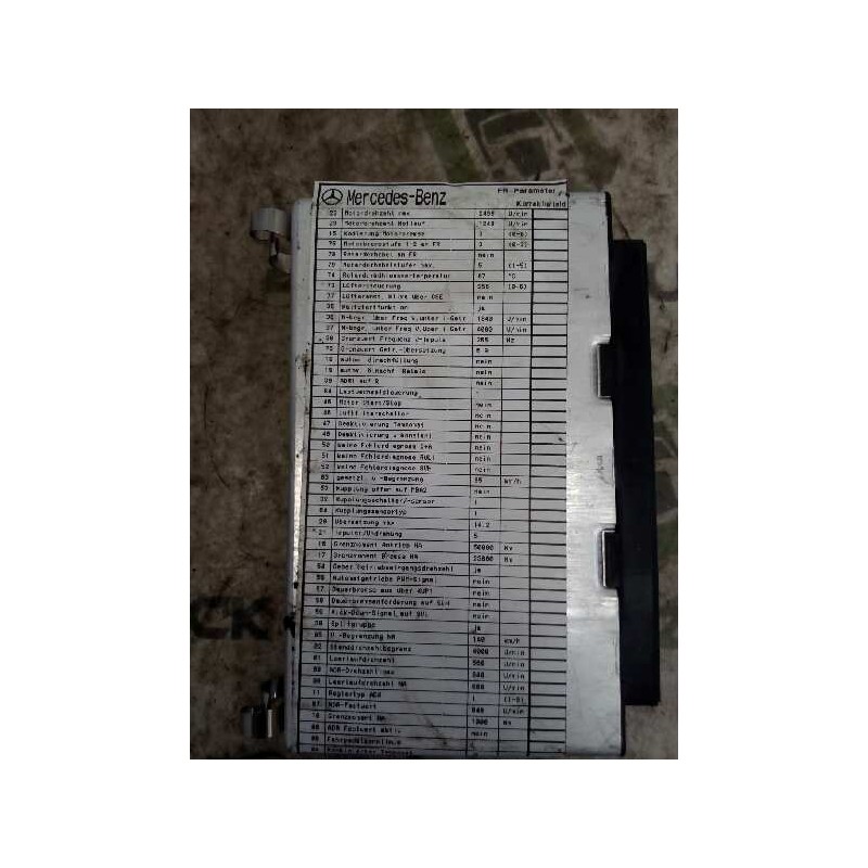 Recambio de modulo electronico para mercedes-benz actros 3-ejes 6-cil. serie/bm 2535 (6x2) om 501 la l (largo) referencia OEM IA - Amarillo 4