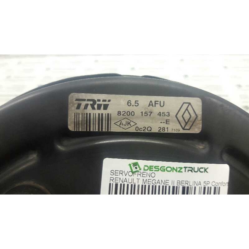 Recambio de servofreno para renault megane ii berlina 5p confort expression referencia OEM IAM 8200157453 - Gris 2