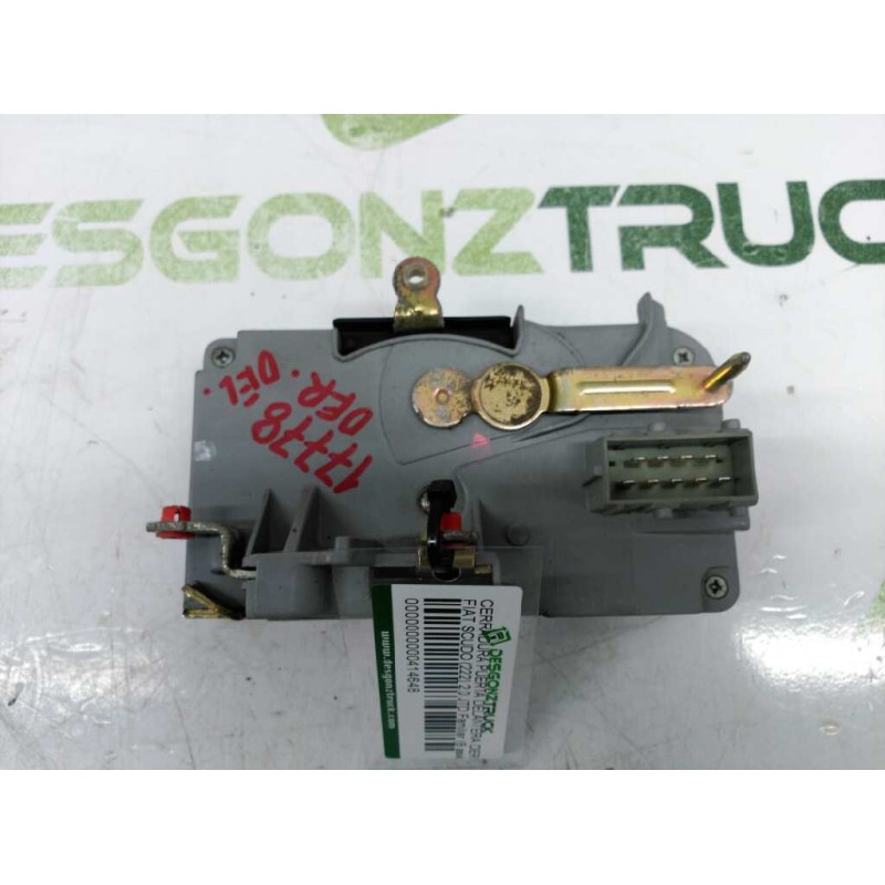 Recambio de cerradura puerta delantera derecha para fiat scudo (222) 2.0 jtd familiar (8 asientos) referencia OEM IAM   