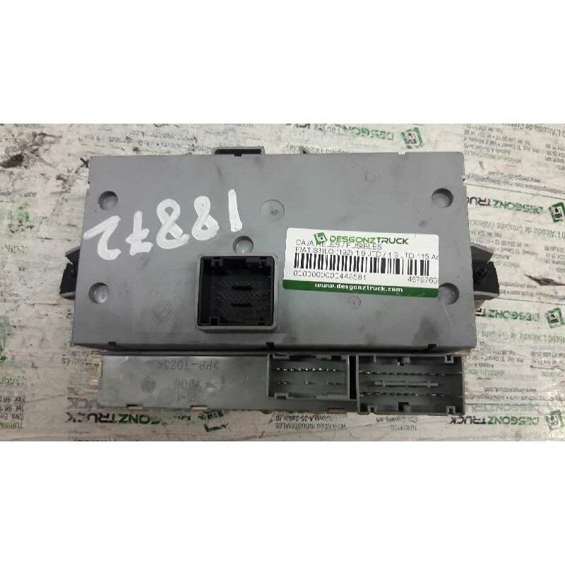 Recambio de caja reles / fusibles para fiat stilo (192) 1.9 jtd / 1.9 jtd 115 active referencia OEM IAM 46797609 - Azul 2