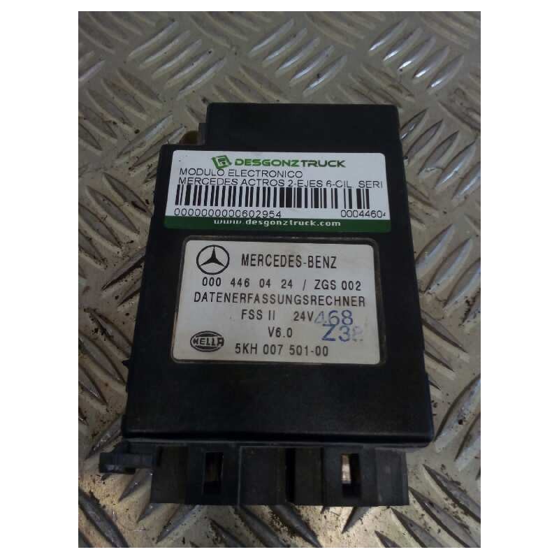 Recambio de modulo electronico para mercedes-benz actros 2-ejes 6-cil. serie/bm 2031 (4x2) om 501 la l (largo) referencia OEM IA - Blanco