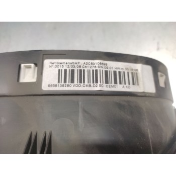 Recambio de cuadro instrumentos para peugeot 407 (6d_) 2.0 hdi 135 (6drhrh, 6drhre, 6drhrg, 6drhrj) referencia OEM IAM 965813828