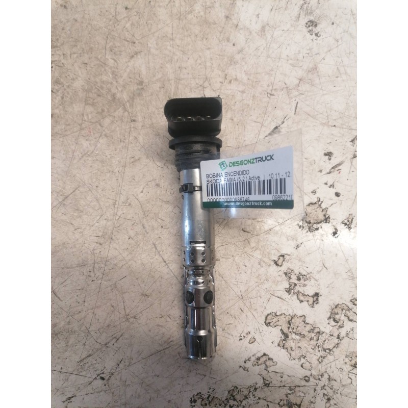 Recambio de bobina encendido para skoda fabia (5j2 ) active referencia OEM IAM 0986221047 4 PINS - Rojo 2