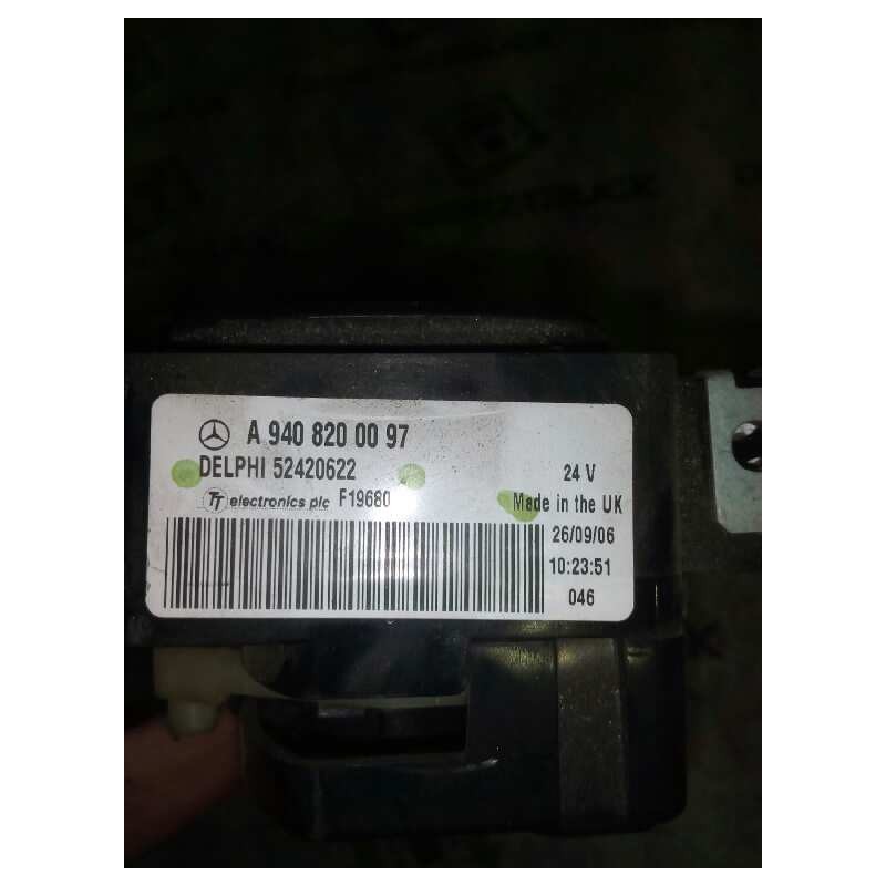 Recambio de mando calefaccion / aire acondicionado para mercedes-benz atego 6 cyl. 4x2 2005  1523 4x2 om 906 la l (largo) refere - Gris 2