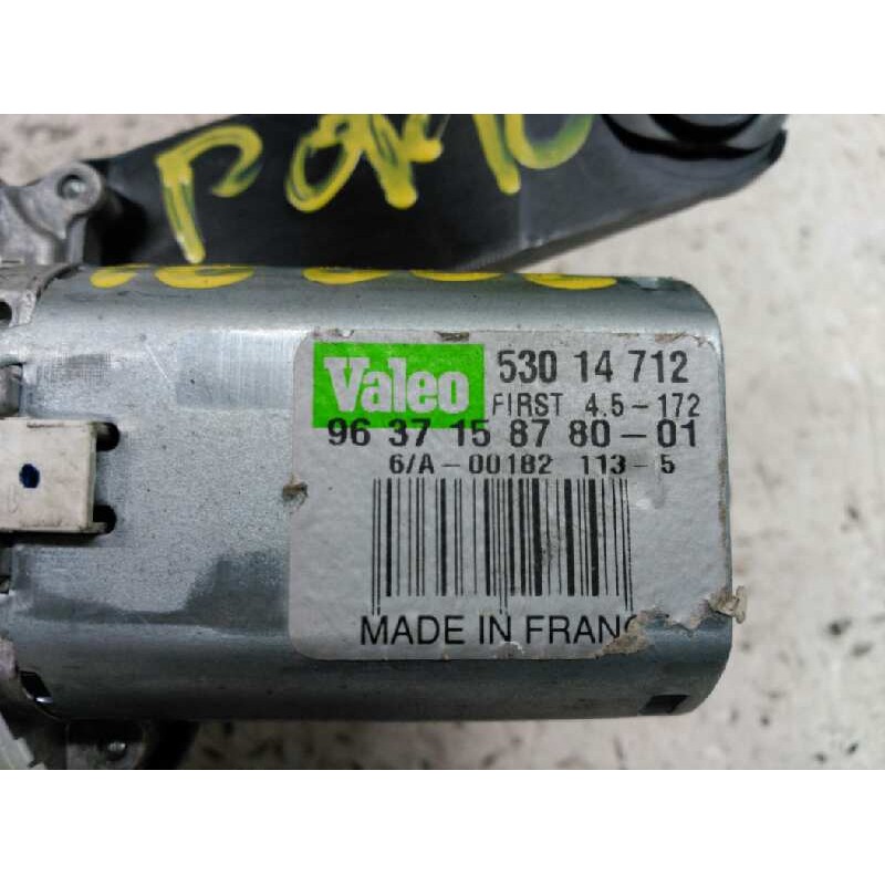 Recambio de motor limpia trasero para peugeot 307 (s1) xs referencia OEM IAM 9637158780 - Gris 2