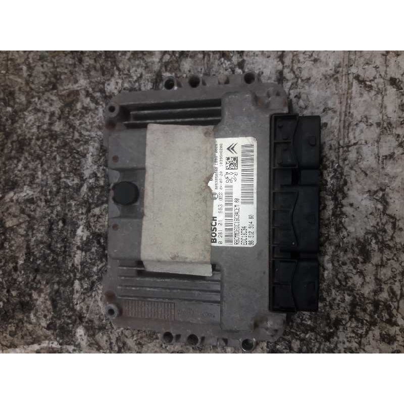 Recambio de centralita motor uce para citroën c4 berlina collection referencia OEM IAM 0281011863 9651291480 9653958980