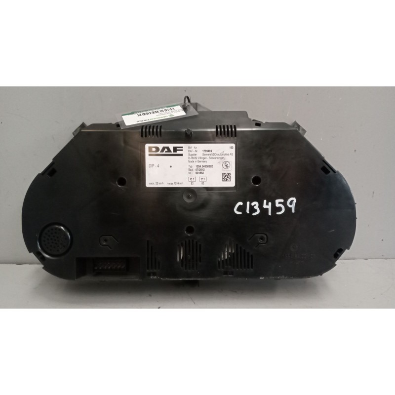 Recambio de cuadro instrumentos para daf serie xf105.460 12.9 diesel referencia OEM IAM 1789469 - Blanco 3