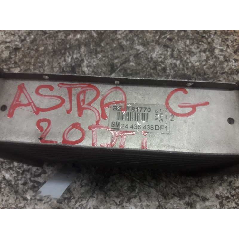 Recambio de intercooler para opel astra g berlina club referencia OEM IAM 24436438DF1 3
