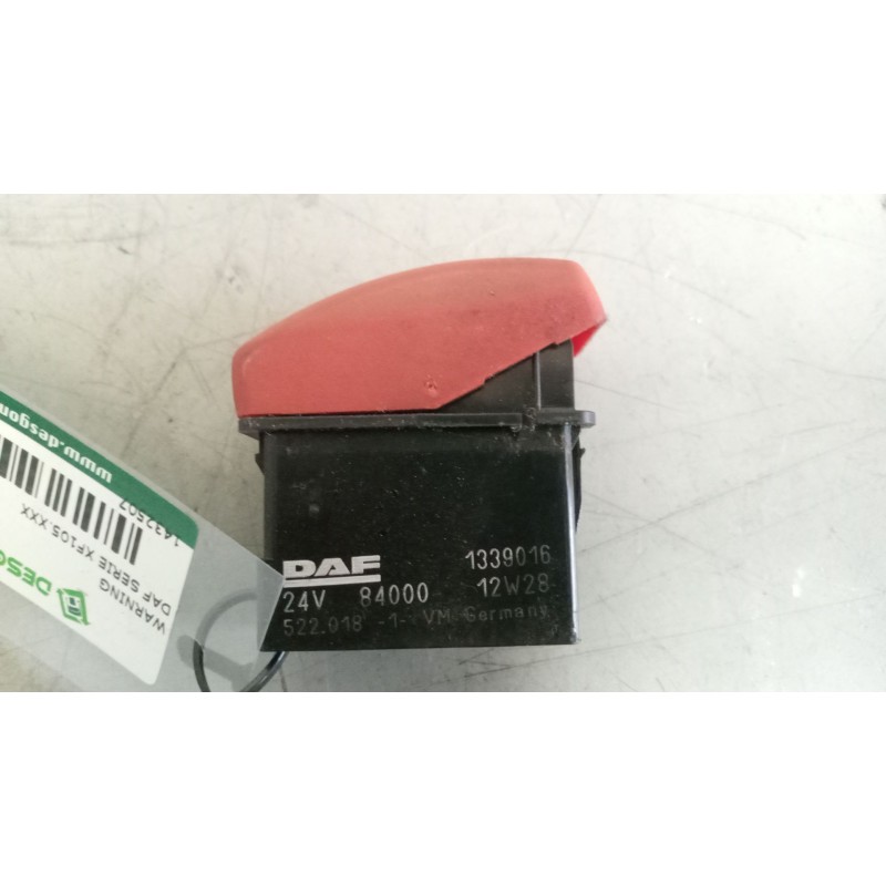 Recambio de warning para daf serie xf105.460 12.9 diesel referencia OEM IAM 1339016 - Blanco 2