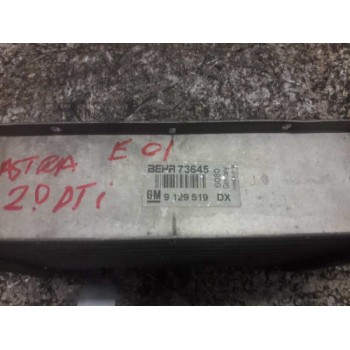 Recambio de intercooler para opel zafira a blue line referencia OEM IAM 09129519DX  