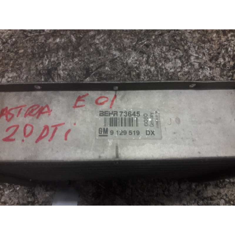 Recambio de intercooler para opel zafira a blue line referencia OEM IAM 09129519DX 3
