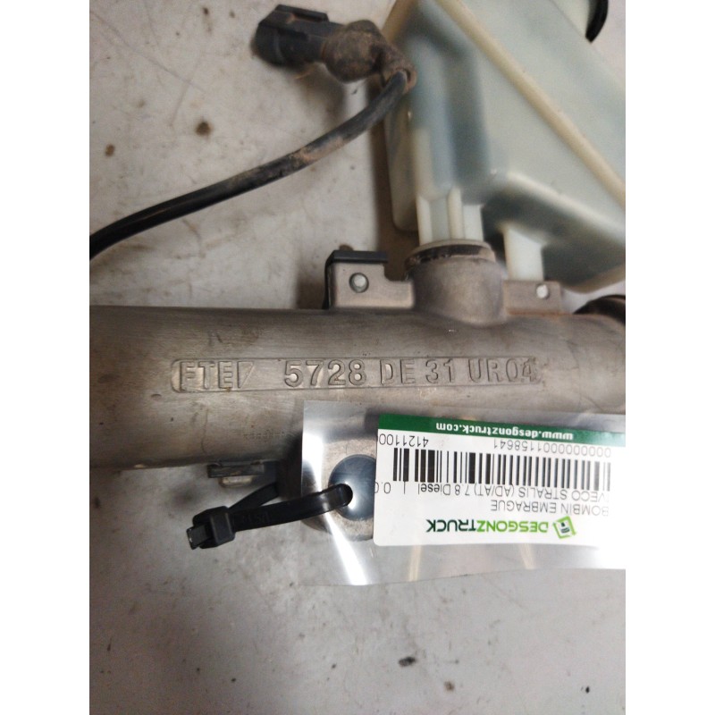 Recambio de bombin embrague para iveco stralis (ad/at) 7.8 diesel referencia OEM IAM 41211006 FTE5728 - Blanco 2
