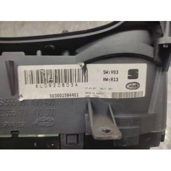 Recambio de cuadro instrumentos para seat ibiza (6l1) cool referencia OEM IAM 6L0920803A  503001594401
