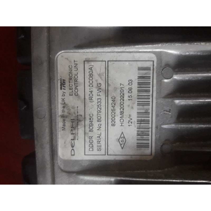 Recambio de centralita motor uce para renault clio ii fase ii (b/cb0) authentique referencia OEM IAM 8200254240 80792533FWG 8200 2