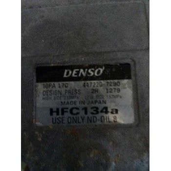 Recambio de compresor aire acondicionado para iveco trucks daily 35c13 referencia OEM IAM 10A 17C 447220-7290 2H 1279