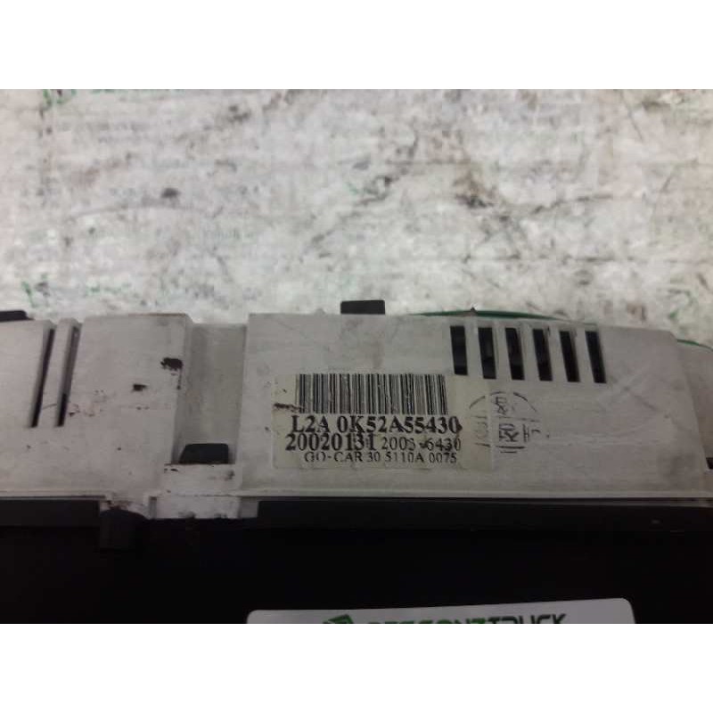 Recambio de cuadro instrumentos para kia carnival ii 2.9 cdri executive referencia OEM IAM L2A0K52A55430 20020131 - Negro 2