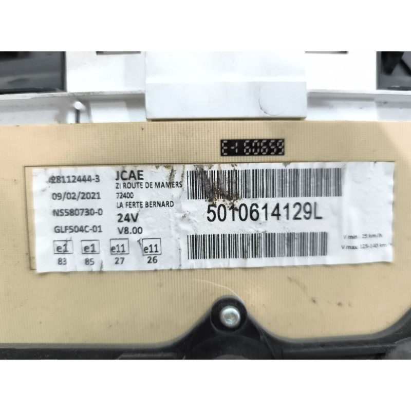 Recambio de cuadro instrumentos para renault hr .18/26 premium 01 referencia OEM IAM 5010614129 - Blanco 6