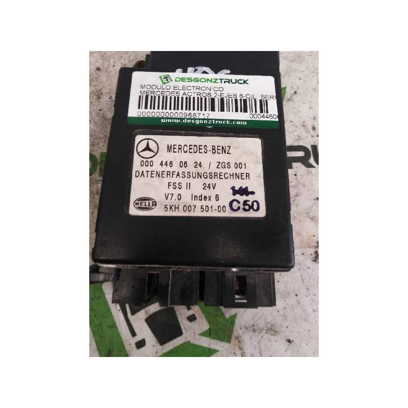 Recambio de modulo electronico para mercedes-benz actros 2-ejes 6-cil. serie/bm referencia OEM IAM 0004460624 2