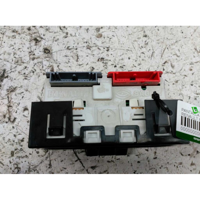 Recambio de pantalla multifuncion para renault megane i scenic (ja0) 1.9 d alize referencia OEM IAM 00963008EH2572053 - Azul 3