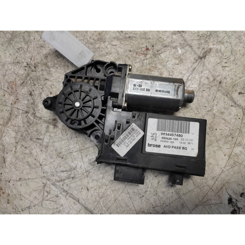 Recambio de motor elevalunas delantero derecho para peugeot 307 break / sw (s1) sw referencia OEM IAM 9634457480 990829101 - Gris 3