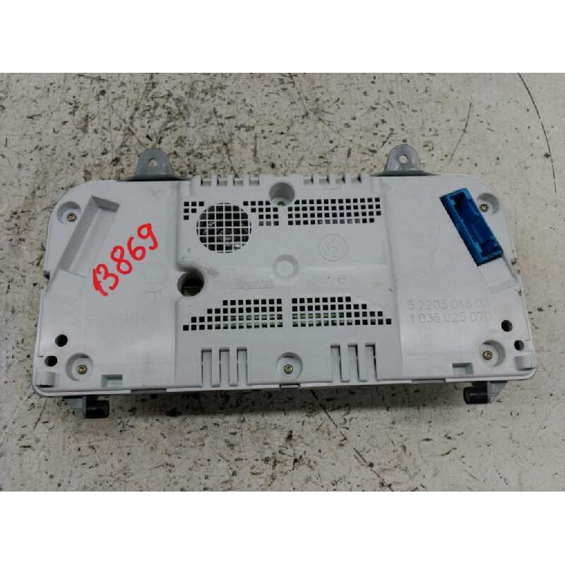 Recambio de cuadro instrumentos para volkswagen lupo (6x1/6e1) advance referencia OEM IAM 6X0919860E - Blanco 2