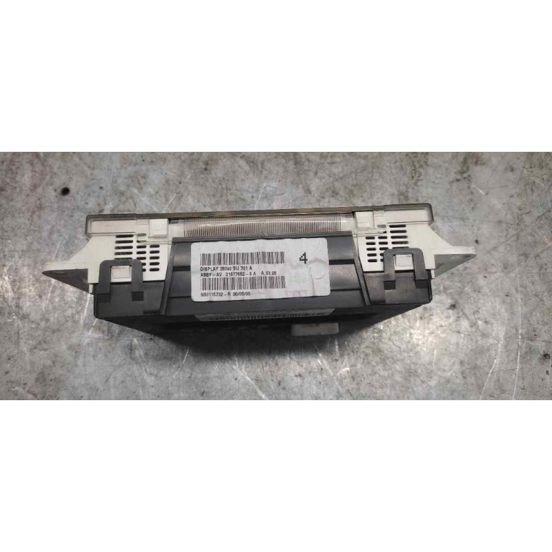 Recambio de pantalla multifuncion para nissan almera (n16/e) acenta referencia OEM IAM 21677652 NS0115732R - Negro 3