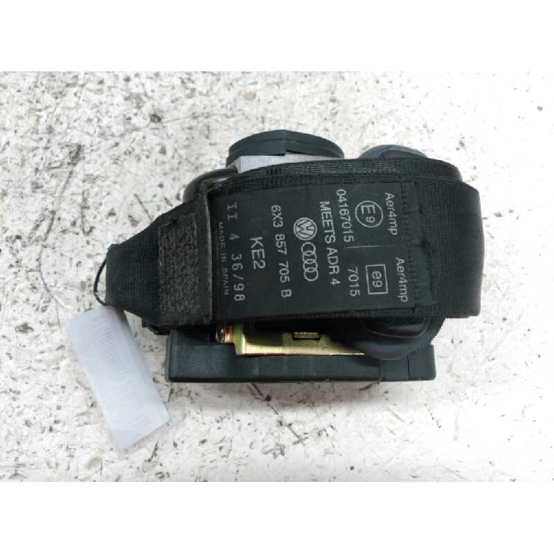 Recambio de cinturon seguridad delantero izquierdo para volkswagen lupo (6x1/6e1) advance referencia OEM IAM - Blanco 2