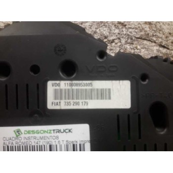 Recambio de cuadro instrumentos para alfa romeo 147 (190) 1.6 t.spark impression referencia OEM IAM 110008953005 735290179 11000