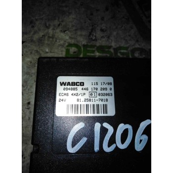 Recambio de modulo electronico para man tgx 18.xxx fg / 4x2 bl xl referencia OEM IAM 81258117018 4461702090 CENTRALITA ECAS