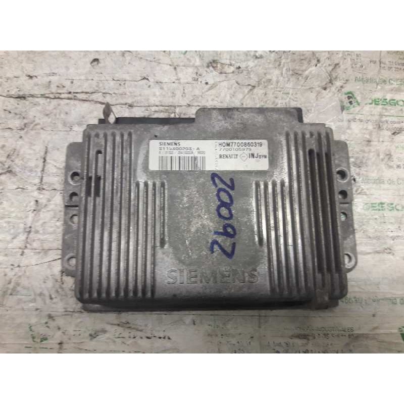 Recambio de centralita motor uce para renault megane i coach/coupe (da0) 1.6 e (daof) referencia OEM IAM 7700105979 H0M770086031 - Rojo