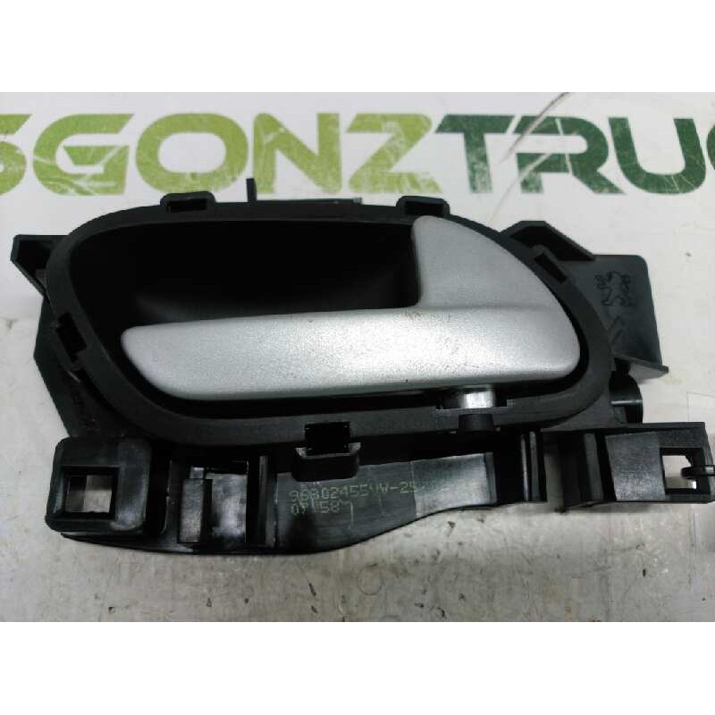 Recambio de maneta interior delantera derecha para peugeot 207 confort referencia OEM IAM 9144A5 - Gris 3