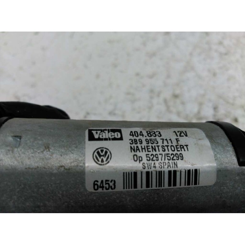 Recambio de motor limpia trasero para volkswagen passat variant (315) special referencia OEM IAM 4B9955771F 404883 PORTÓN 4