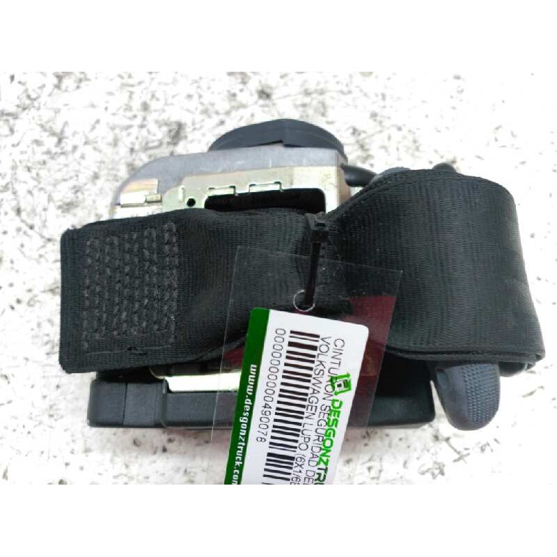 Recambio de cinturon seguridad delantero derecho para volkswagen lupo (6x1/6e1) advance referencia OEM IAM - Blanco 4