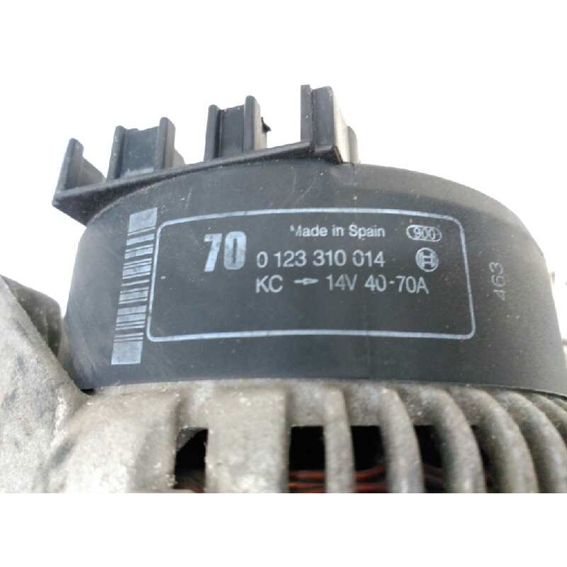 Recambio de alternador para ford fiesta berl./courier si referencia OEM IAM 0123310014 14V/40-70A - Azul 4