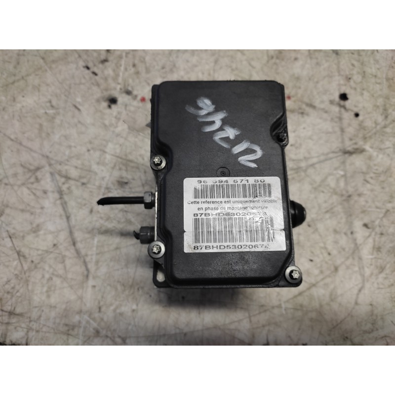 Recambio de abs para peugeot 307 berlina (s2) 1.6 hdi referencia OEM IAM 9659457180 0265800395 - Negro 4