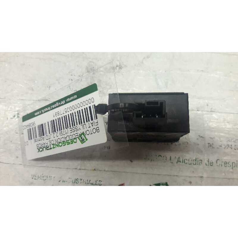 Recambio de boton regulacion de faros para fiat ulysse (179) 2.2 jtd admiral referencia OEM IAM 96384422 - Azul 3