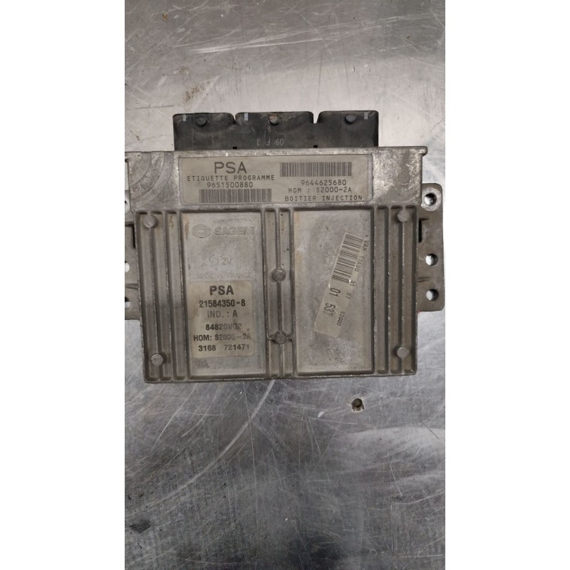 Recambio de centralita motor uce para peugeot 206 berlina x-line referencia OEM IAM 215843508  84820v02