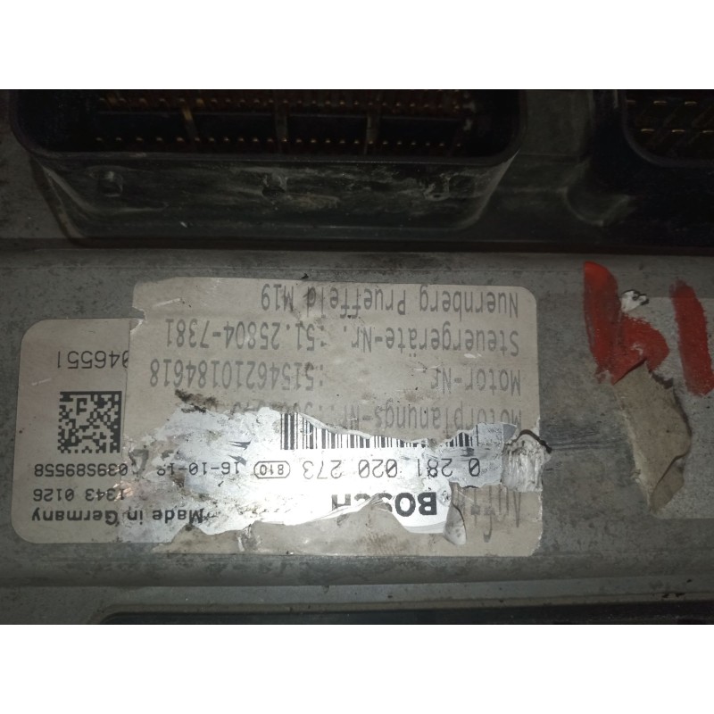 Recambio de centralita motor edc para man tgs referencia OEM IAM 51258047381  0281020273 - Blanco 2