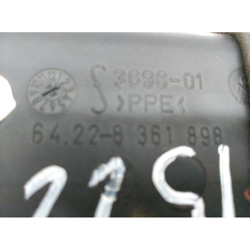 Recambio de difusor calefaccion para bmw serie 3 berlina (e46) 320d referencia OEM IAM 64228361898 DERECHA - Azul 3